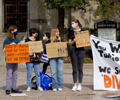 Divest BU protest