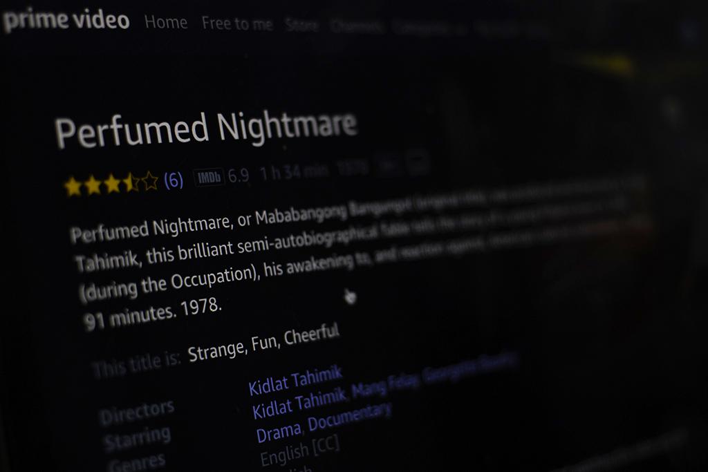 The film “Perfumed Nightmare” on Amazon Prime Video. Kicking off his Global Cinema Series, Sonic discusses Filipino director Kidlat Tahimik’s standout film. ILLUSTRATION BY SHANNON DAMIANO/ DAILY FREE PRESS STAFF

