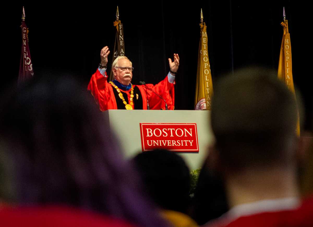 BU President Robert Brown