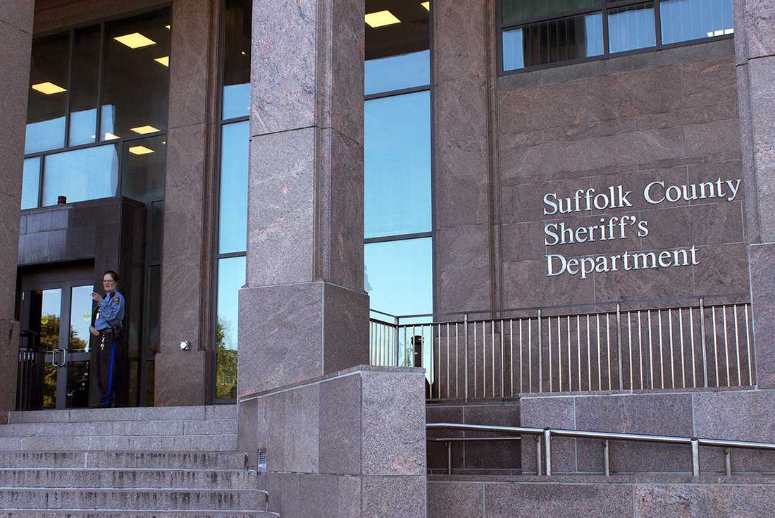 Suffolk County Sheriff's Department in Boston. Immigration and Customs Enforcement detainees at the Suffolk County House of Correction have been on a hunger strike since Feb. 15, saying they are experiencing poor conditions. JENNA MANTO/ DFP FILE