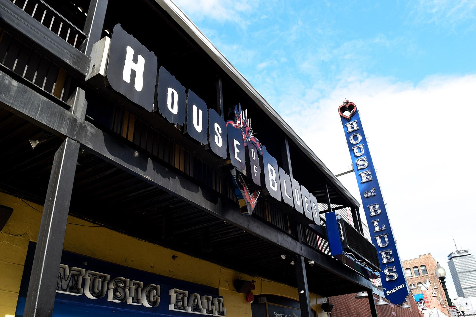 house of blues in boston