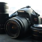 DSLR camera and lenses