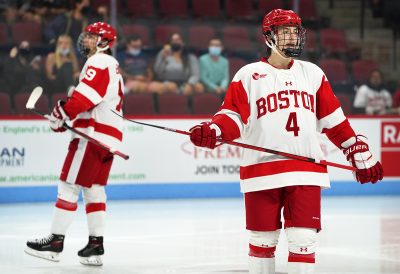 Boston University men's hockey against UConn