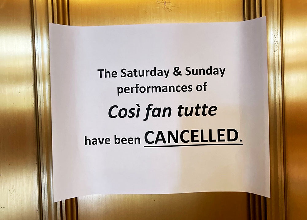 BU Opera performance canceled, covid