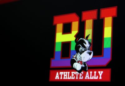BU Athlete Ally logo