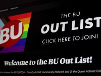 The BU Out List webpage