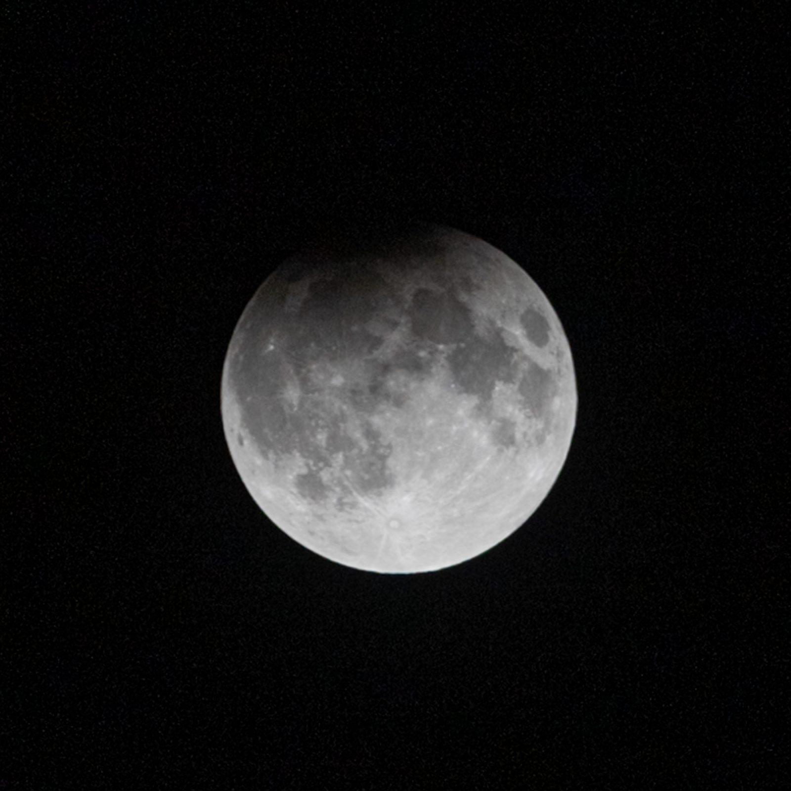 The Harvest moon during a partial eclipse on Sept. 17. Earth currently has a “mini-moon,” which offers a unique research opportunity for astronomers. KATE KOTLYAR/DFP PHOTOGRAPHER