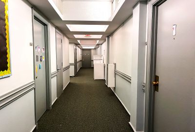 hallway in kilachand hall