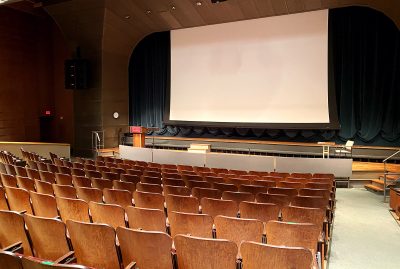 lecture hall in the college of arts and sciences at boston university