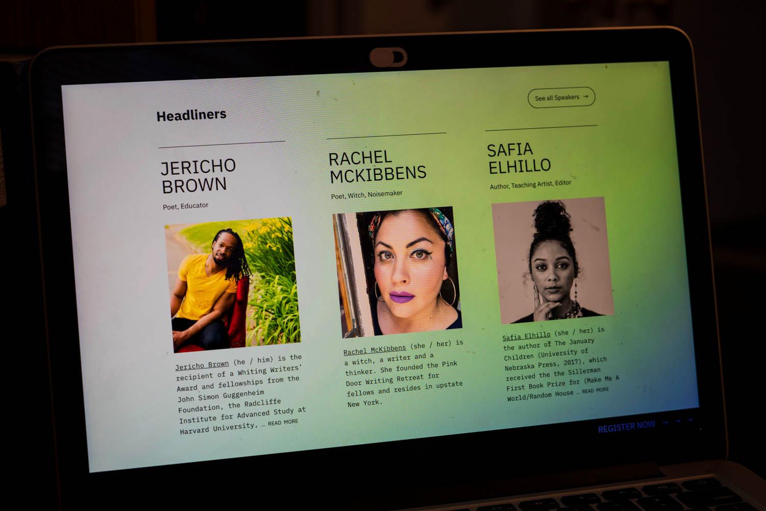 Faces of Roxbury Poetry Festival Headliners