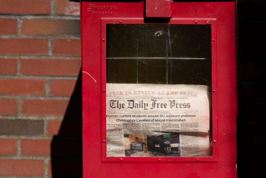 The Daily Free Press The Independent Student Newspaper at Boston