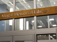 Mugar Memorial Library no head librarian