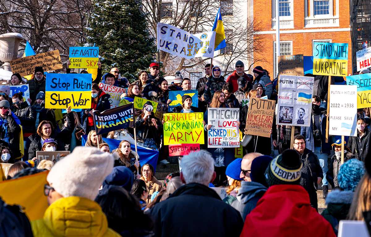 Ukraine Russia Peace March