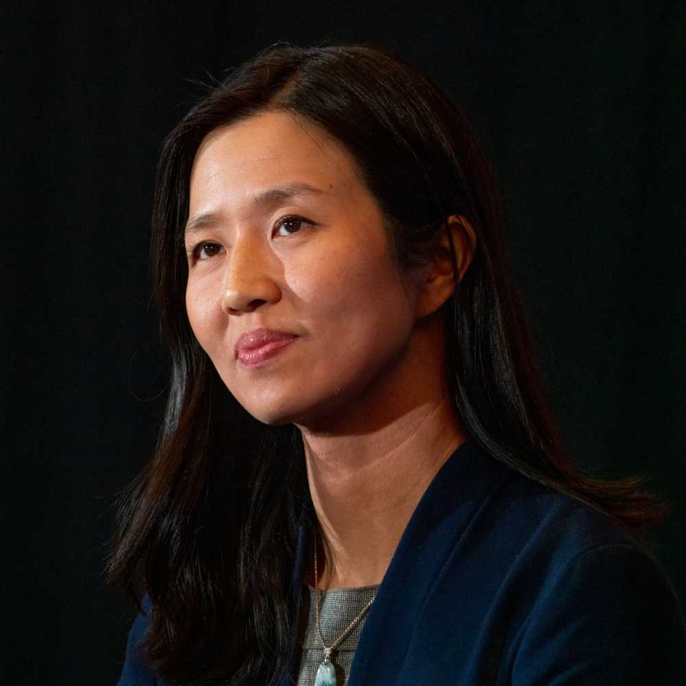 Mayor Michelle Wu. The annual $1.5 million youth development fund is now welcoming applications for FY24. HUI-EN LIN/DFP PHOTOGRAPHER