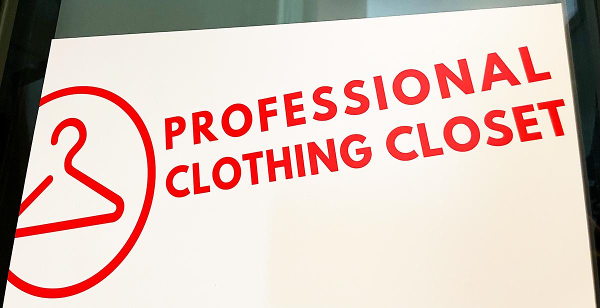 The Boston University Newbury Center’s newly opened Professional Clothing Closet. The clothing closet, founded by BU student Tima Dasouki, had its grand opening on the third floor of the Yawkey Center for Student Services March 14. TALIA LISSAUER/DFP STAFF