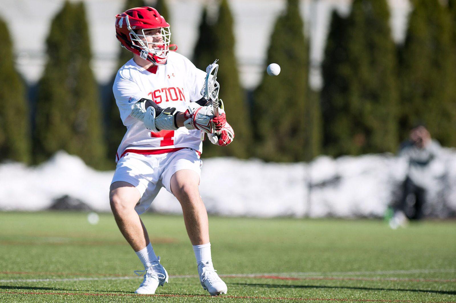 Men’s lacrosse tops Bryant for 3rd straight win