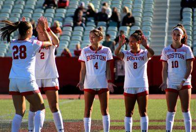 Women's Soccer Hosts Boston University in PL Semifinals Thursday