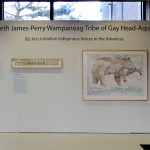 Elizabeth James-Perry art display "Indigenous Voices in the Americas"