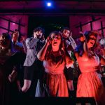 Boston University on Broadway performs a dress rehearsal of Spring Awakening on Wednesday. BUOB performed four sold-out shows from Nov. 30 to Dec. 2. ERIN MOSIER/DFP PHOTOGRAPHER