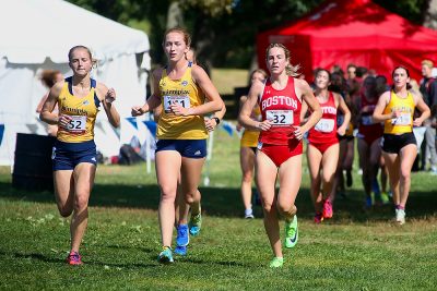 Alexandra Vellekoop during the 5K race at the 2022 Coast-to-Coast Battle in Beantown.