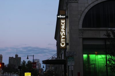 WBUR’s CitySpace in west campus.