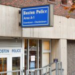 Boston Police station in Government Center