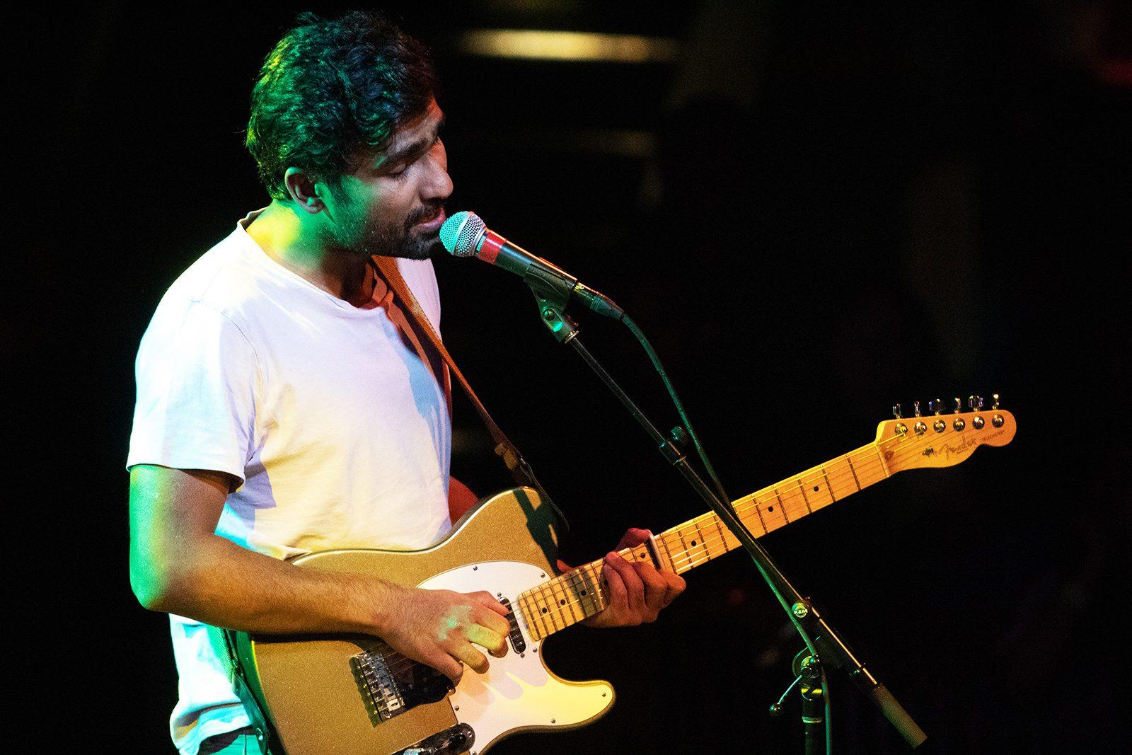Indian singer-songwriter Prateek Kuhad performs at Paradise Rock Club in Boston on Monday. RACHEL SHARPLES/ DAILY FREE PRESS STAFF