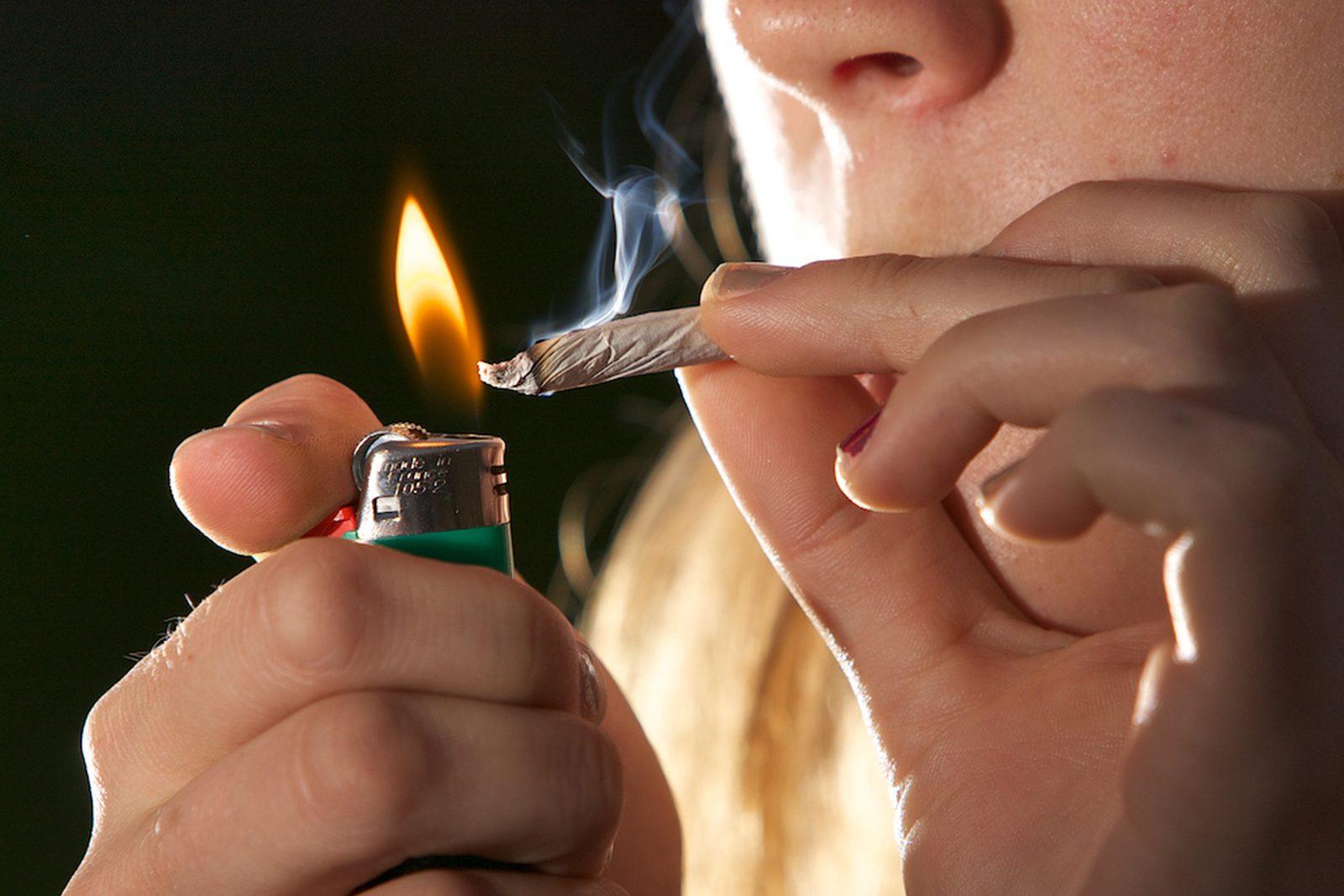 A person smoking marijuana. Last week, Massachusetts Gov. Charlie Baker announced an initiative to increase education on the dangers of driving under the influence of marijuana. COURTESY OF FLICKR