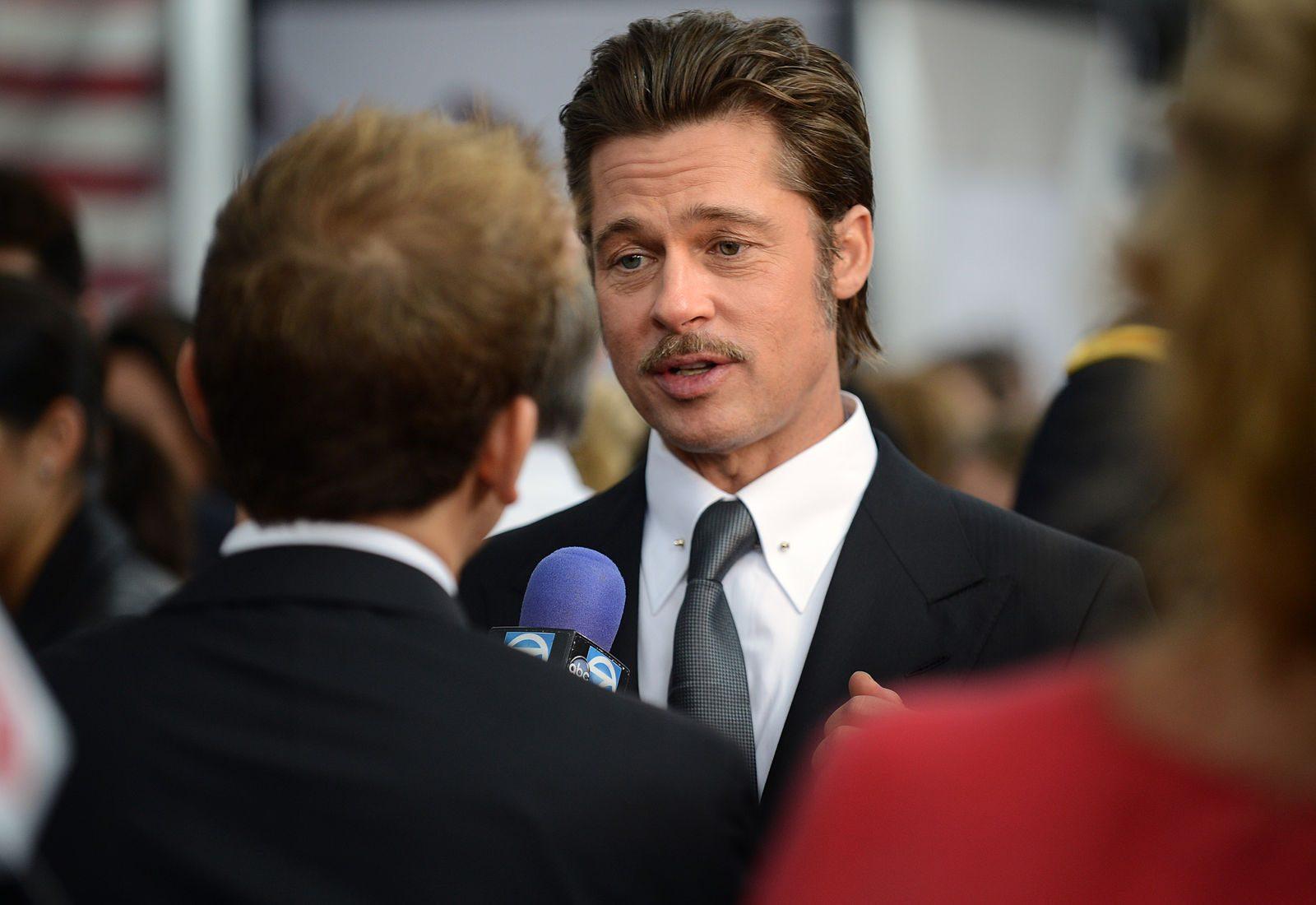 Actor Brad Pitt at the world premiere of “Fury” hosted at the Newseum in Washington D.C. in 2014. Pitt stars as the lead role in “Ad Astra,” a science fiction drama released on Friday. COURTESY OF WIKIMEDIA