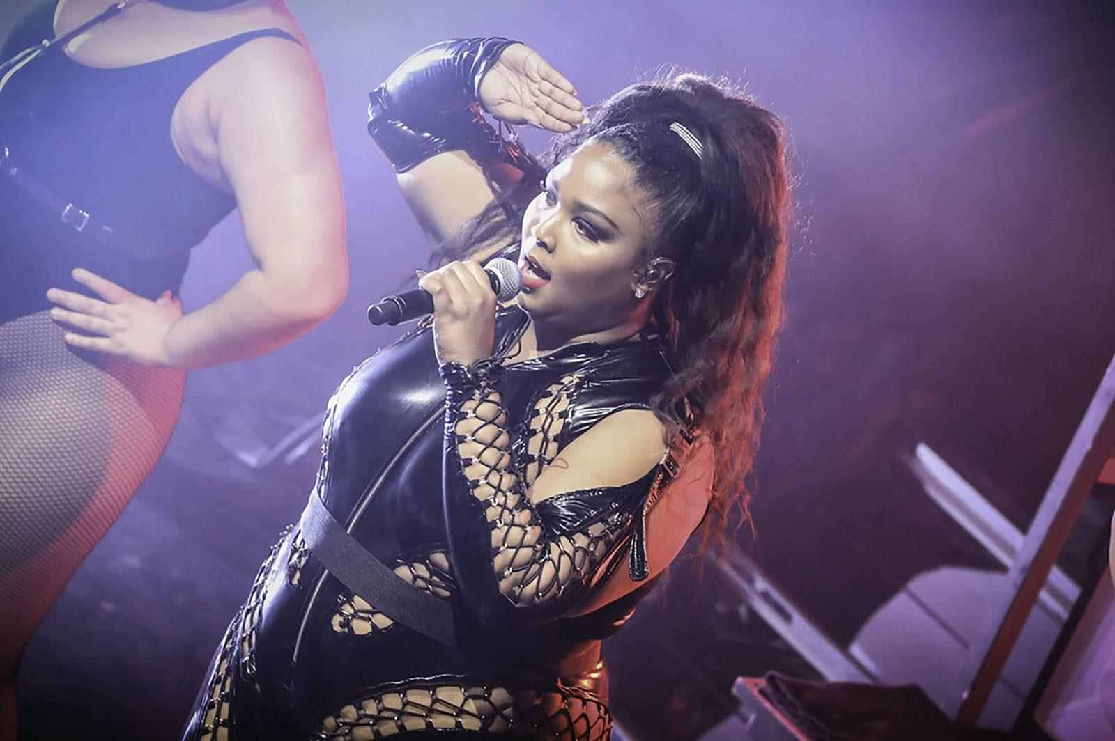 American singer Lizzo, shown in 2018, was sued Friday by a Massachusetts-based former Postmates driver after Lizzo tweeted about the driver’s failure to deliver her meal. COURTESY OF ANDY WITCHGER VIA FLICKR