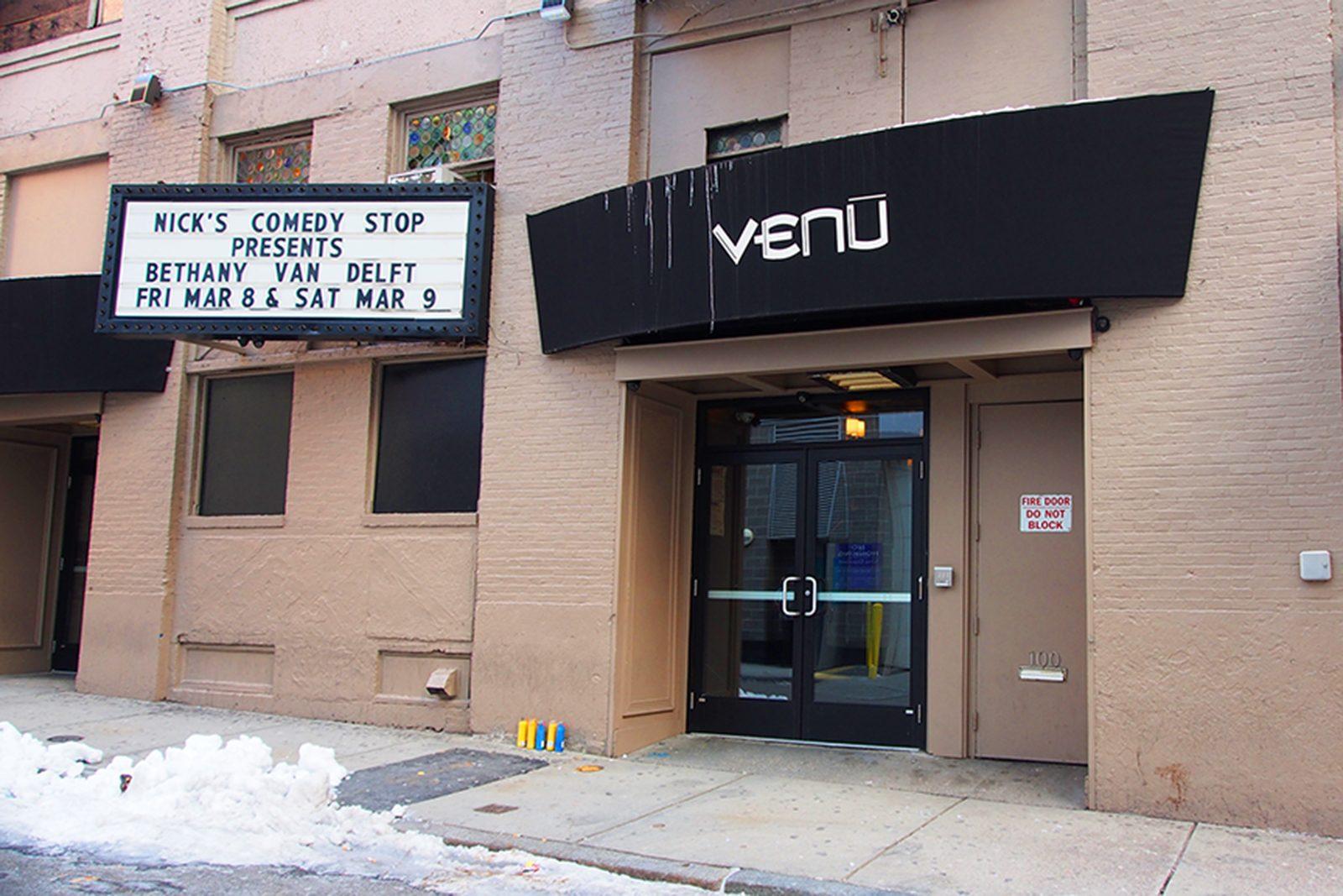 Venu, the nightclub near which 23-year-old Jassy Correia was kidnapped last week. Officials and sexual assault prevention activists spoke about the systemic changes needed to further women’s safety. RIKI STOUT/ DAILY FREE PRESS STAFF 