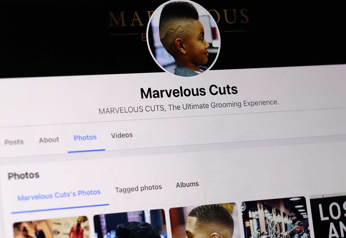 Marvelous Cuts’ Facebook page. Marvelous Cuts was one of 105 small Black-owned businesses that attended a virtual meeting Feb. 11 hosted by the Black Economic Council of Massachusetts in conjunction with the Boston Planning and Development Agency to learn about potential investment opportunities. SYDNEY ROTH/DFP STAFF