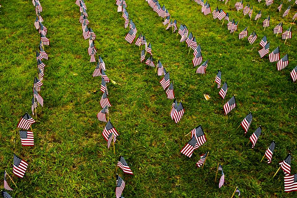 The Sept. 11 memorial on the BU Beach.The Boston University School of Public Health hosted a virtual conversation Friday titled “Twenty Years Later: Learning from 9/11” in reflection of the tragedy’s relationship to the field of public health. MEGHAN SCOTT/ DAILY FREE PRESS STAFF