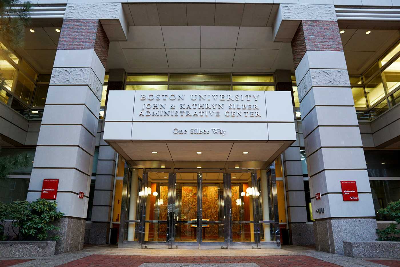 The Boston University Office of the Provost is located on the eighth floor of 1 Silber Way. SOPHIE PARK/ DAILY FREE PRESS STAFF