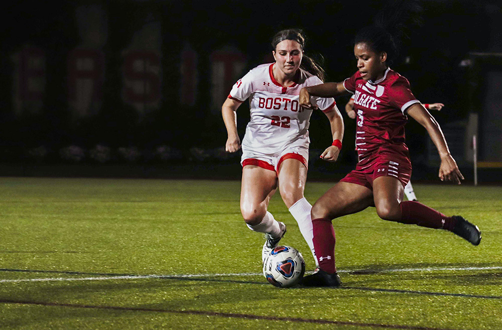 BU women's soccer vs. Colgate