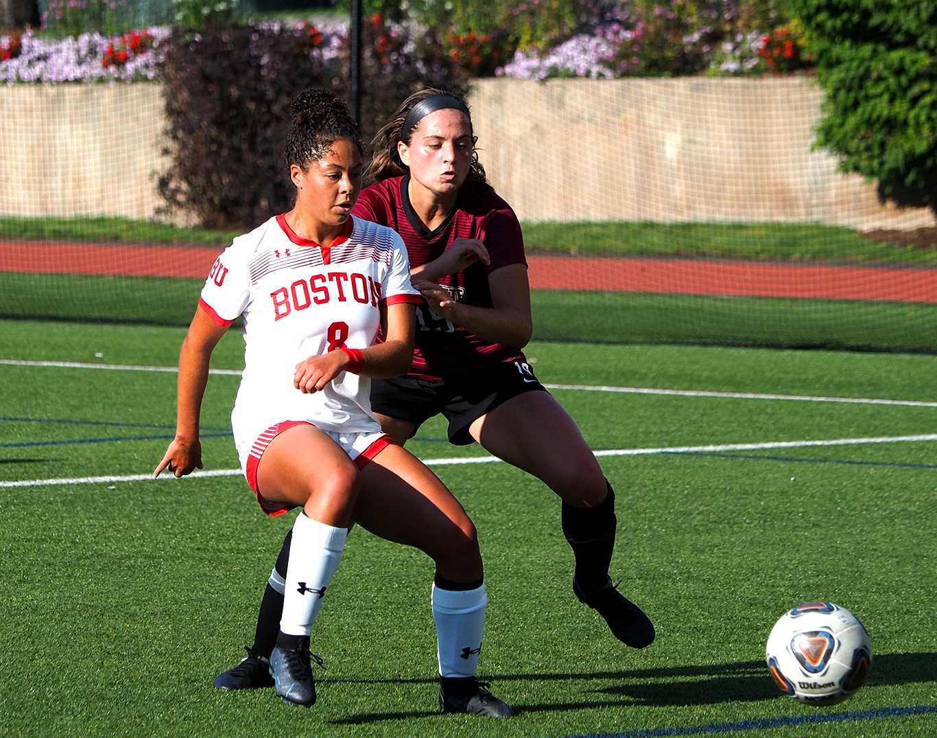 BU women's soccer player