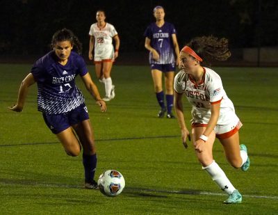 BU women's soccer player