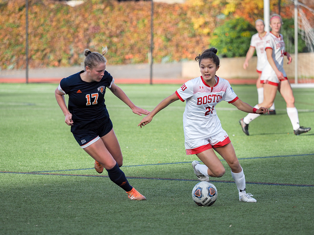 Women's soccer player