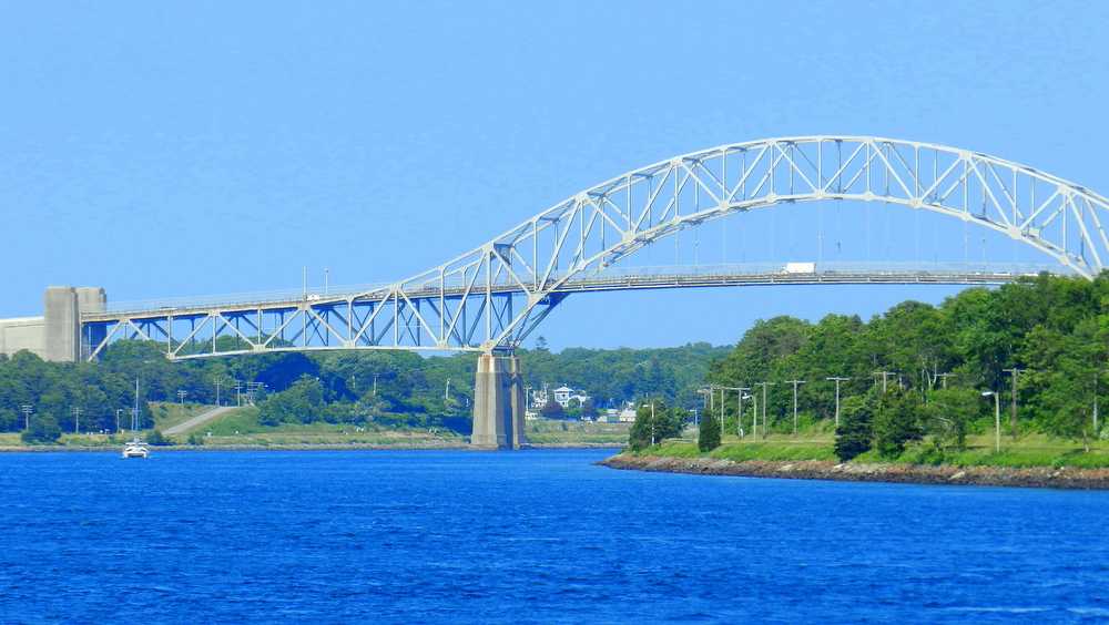 The Bourne Bridge in Cape Cod. The Cape Cod Canal Bridges Project recently received an initial $350 million fund from the federal government.