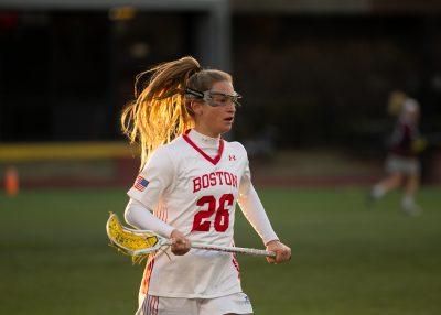 Boston University Women's Lacrosse senior attackman Makenzie Irvine