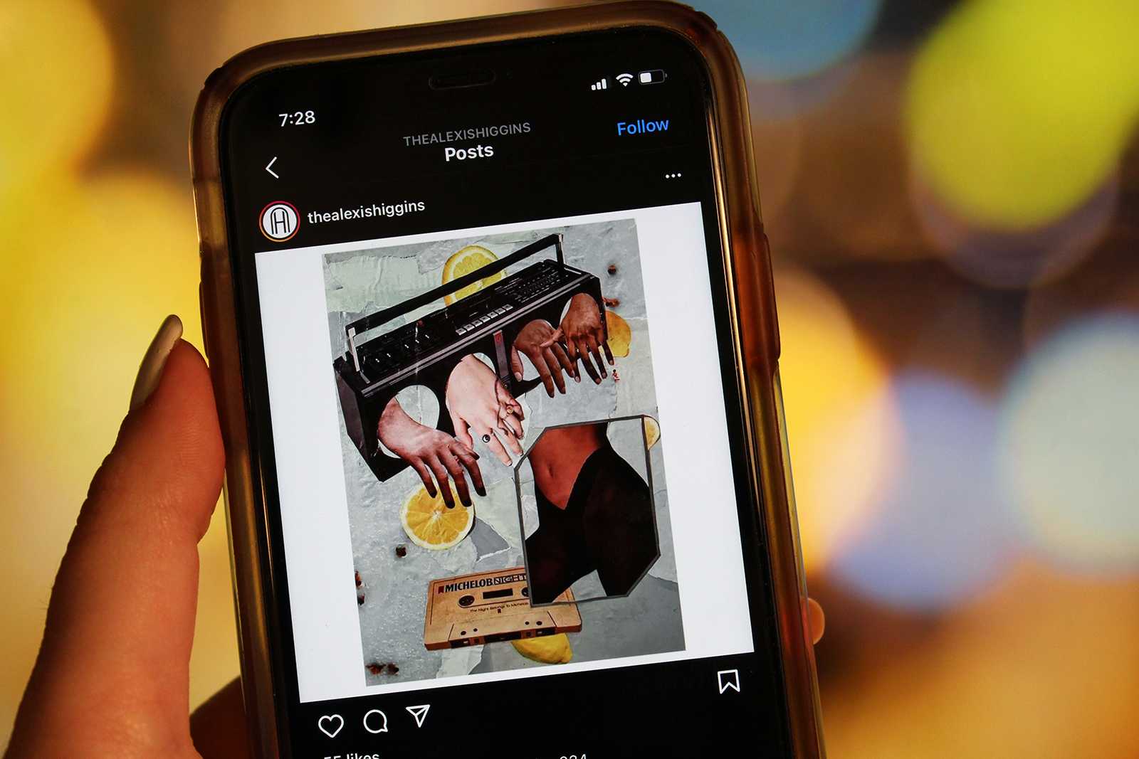 Boston-based artist Alexis Higgins was featured in VSCO’s 2020 Year in Review. ILLUSTRATION BY HANNAH YOSHINAGA/ DAILY FREE PRESS STAFF