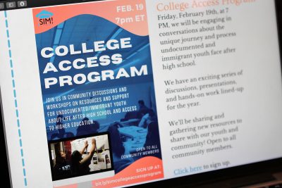 student immigrant movement college access program