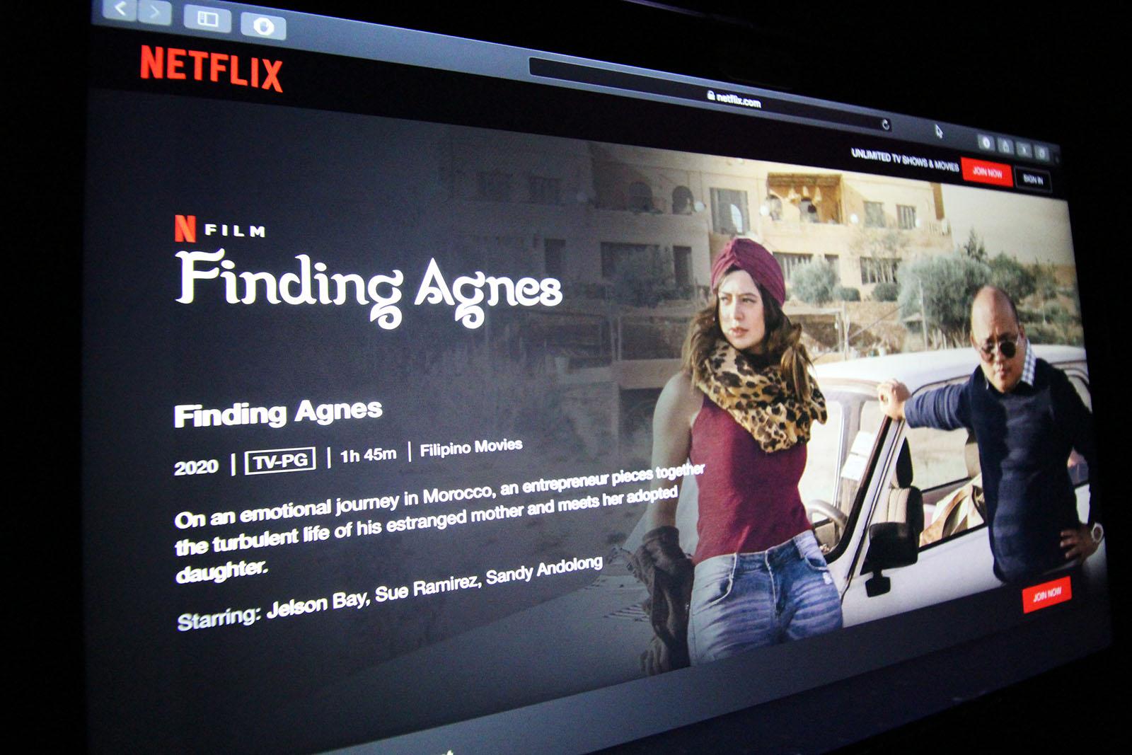 “Finding Agnes,” a Netflix original film released Monday, depicts a son's journey to learn more about his estranged mother after she suddenly passes. ILLUSTRATION BY HANNAH YOSHINAGA/ DAILY FREE PRESS STAFF