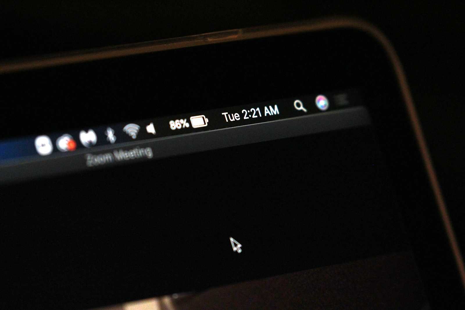late night zoom call