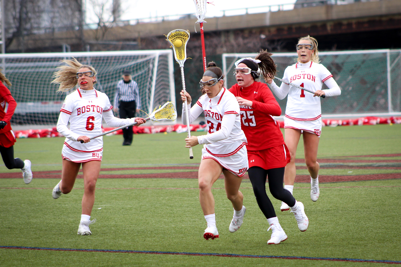 Women’s lacrosse drops home opener versus No. 22 UMass – The Daily Free ...