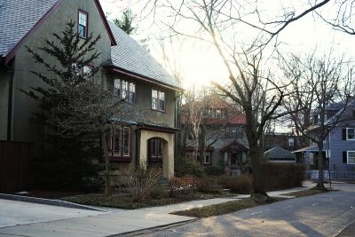 residential street in brookline massachusetts