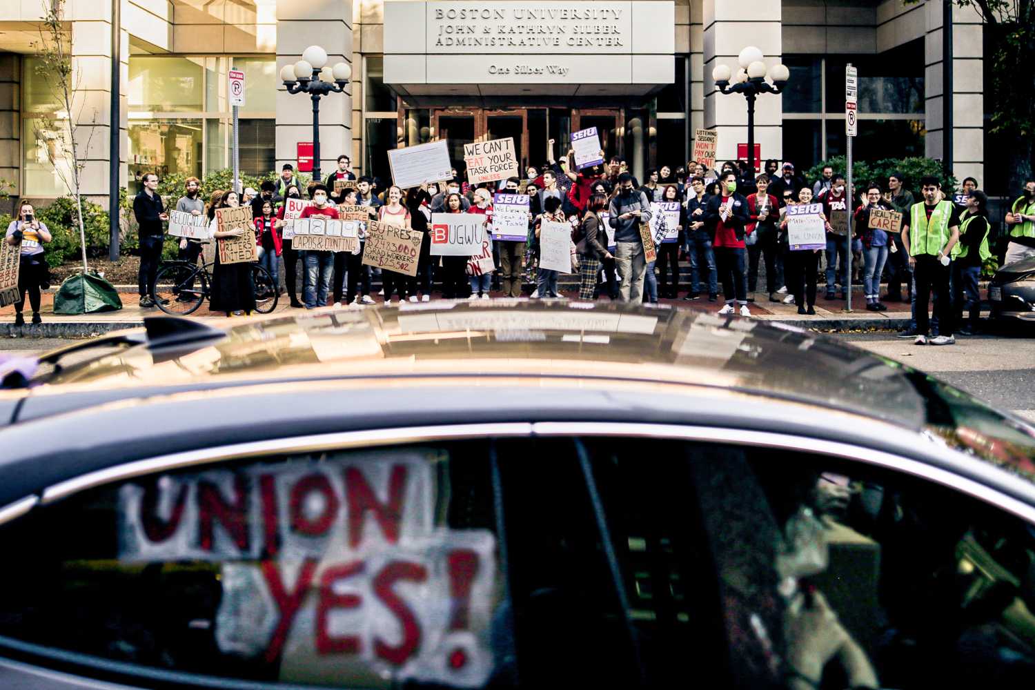 BU grad workers union