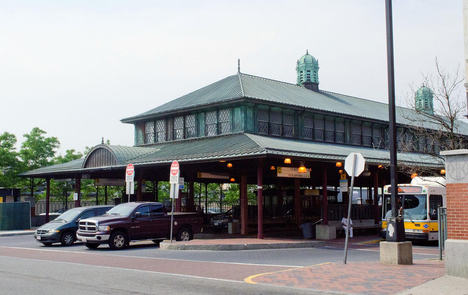 The Dudley MBTA Station in Roxbury, named after colonial-era Gov. Thomas Dudley, will soon be known as Nubian Station in an effort to better reflect the surrounding community. COURTESY OF WIKIMEDIA COMMONS