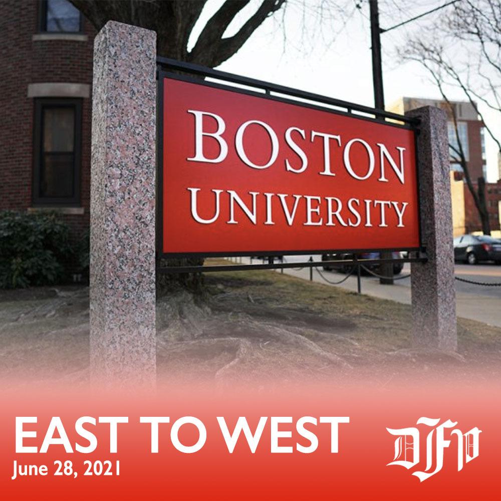 East to West: June 28, 2021