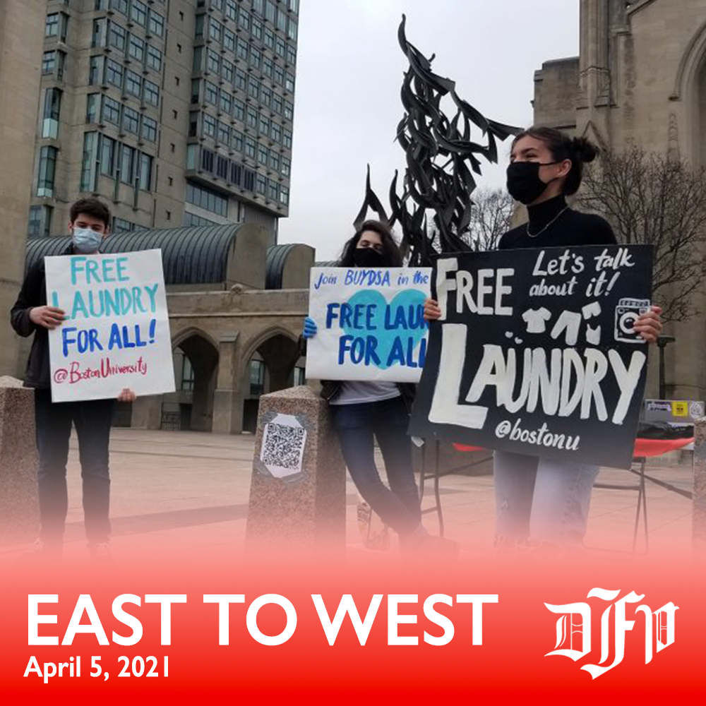 East to West: Apr. 5, 2021